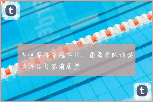 年世界杯夺冠热门：葡萄牙队的实力评估与赛前展望