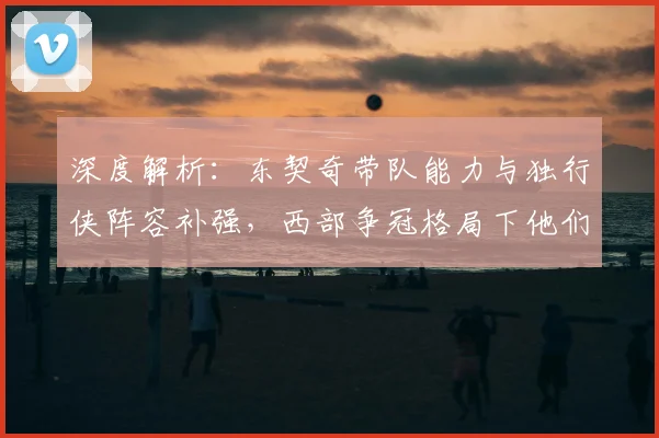 深度解析:东契奇带队能力与独行侠阵容补强,西部争冠格局下他们的夺冠窗口在哪?